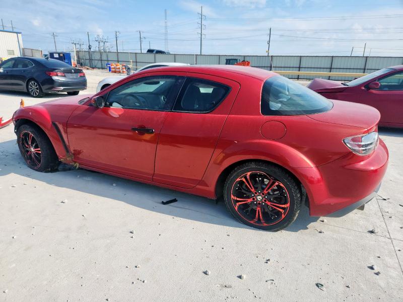 MAZDA RX8 2004 red  gas JM1FE17N340102286 photo #3