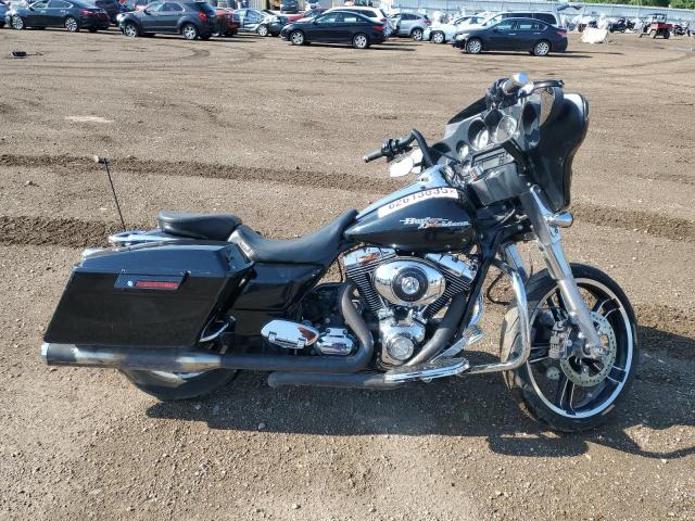 HARLEY-DAVIDSON FLHX 2008 black road/str gas 1HD1KB4158Y681958 photo #1