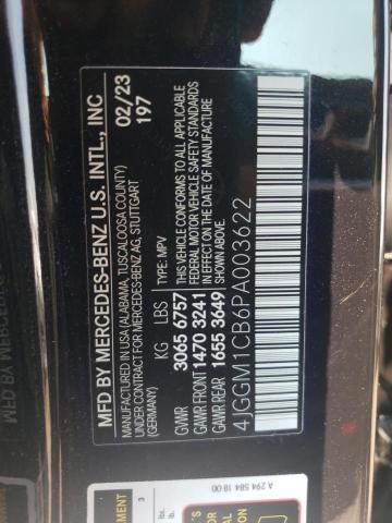 2023 MERCEDES-BENZ EQE SUV 35 4JGGM1CB6PA003622