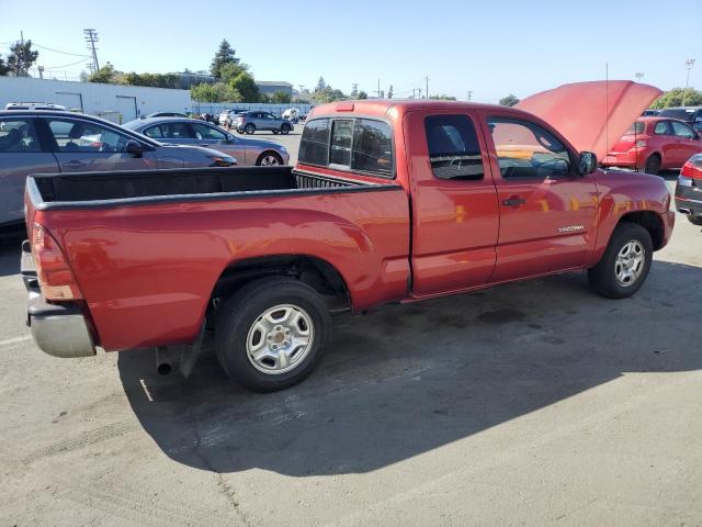TOYOTA TACOMA ACC 2008 burgundy club cab gas 5TETX22N88Z554606 photo #4
