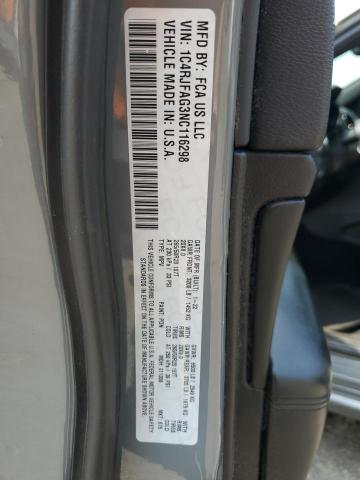 2022 JEEP GRAND CHEROKEE LAREDO E 1C4RJFAG3NC116298