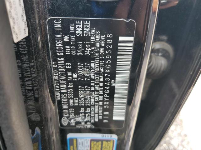 2019 KIA SORENTO L 5XYPG4A37KG595288