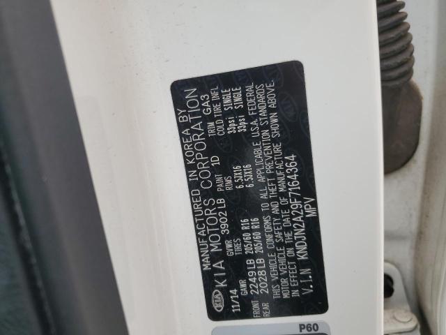 2015 KIA SOUL KNDJN2A29F7164364