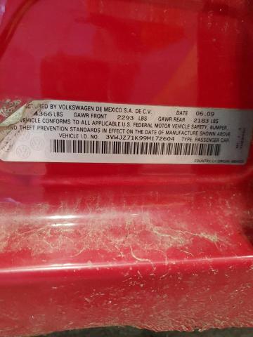 2009 VOLKSWAGEN JETTA #3305421438