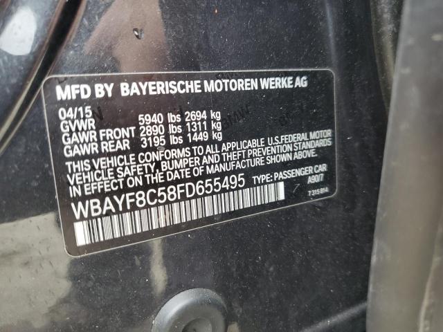 2015 BMW 750 LXI WBAYF8C58FD655495