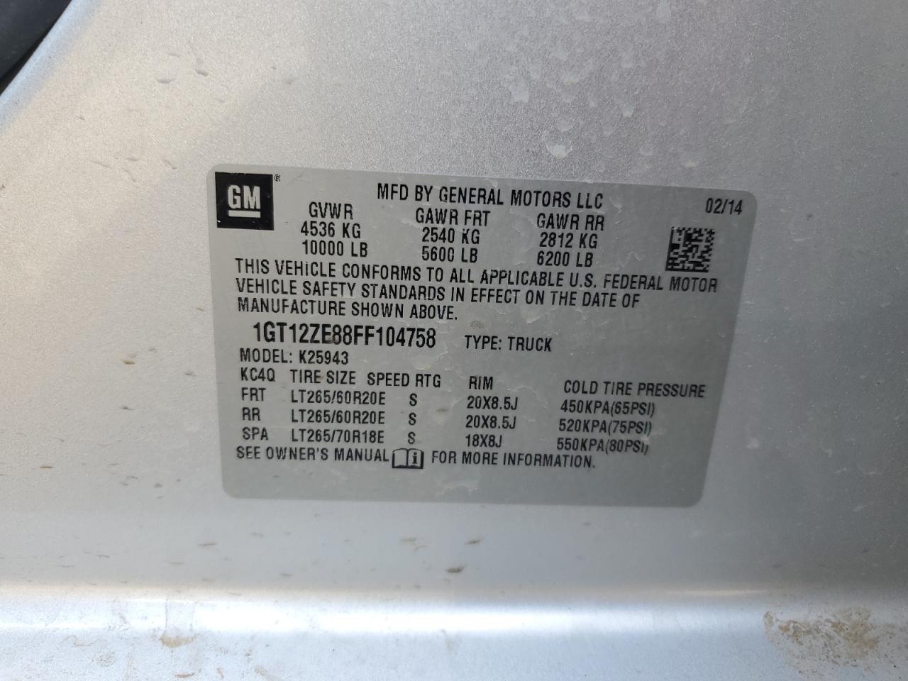 GMC SIERRA K2500 SLT