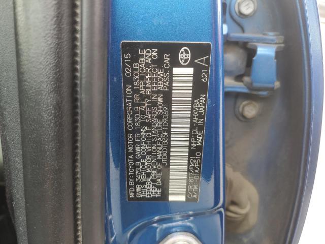 2015 TOYOTA PRIUS C JTDKDTB35F1090691