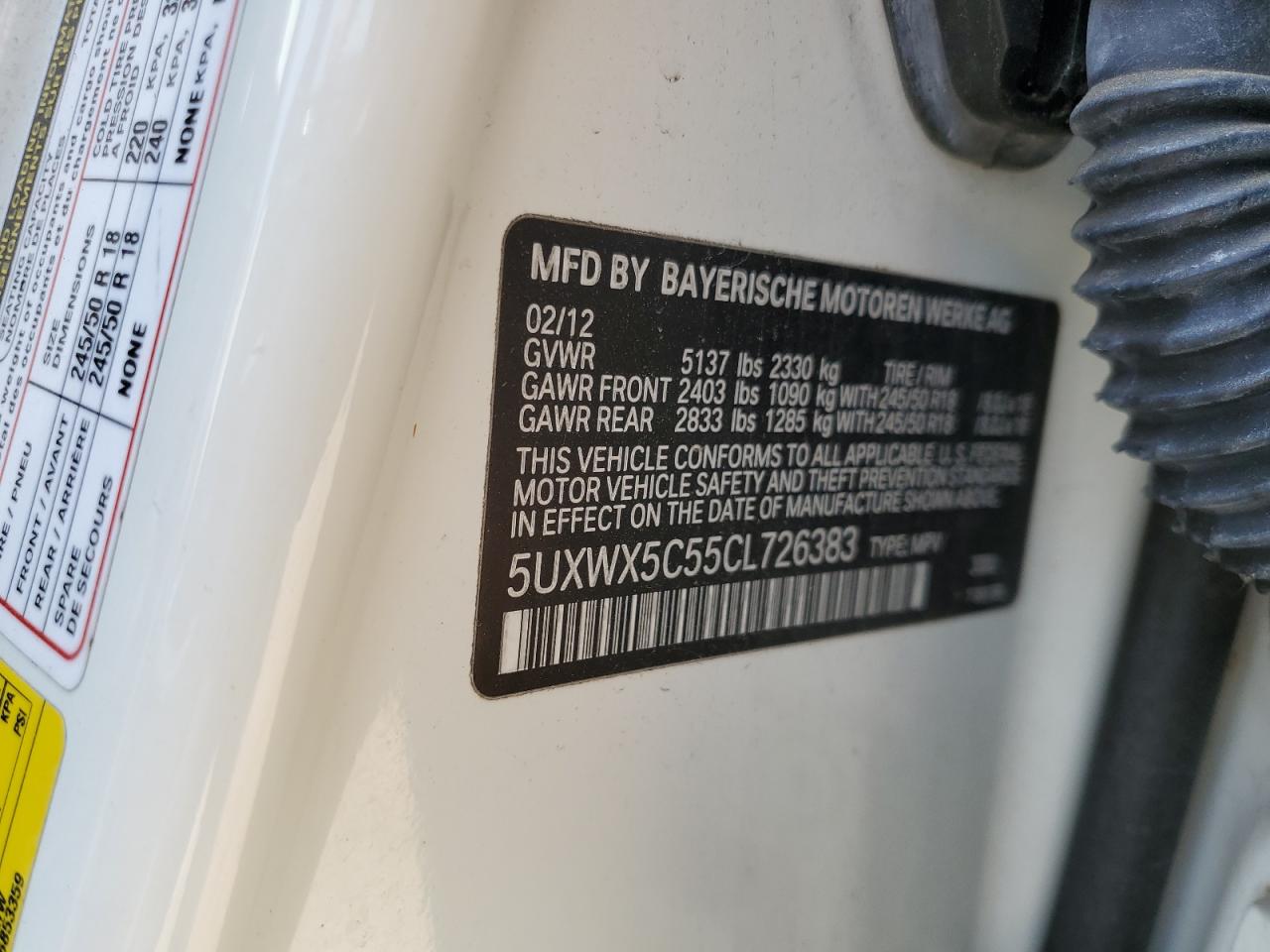 BMW X3 xdrive2 2012