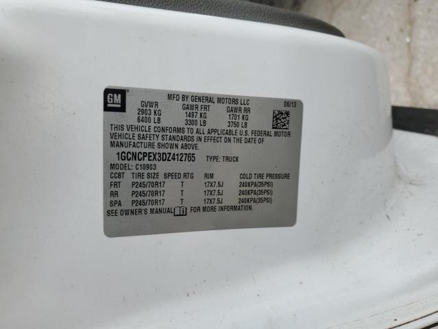 2013 CHEVROLET SILVERADO - 1GCNCPEX3DZ412765