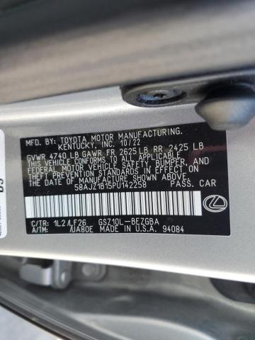 2023 LEXUS ES 350 F S 58AJZ1B15PU142258