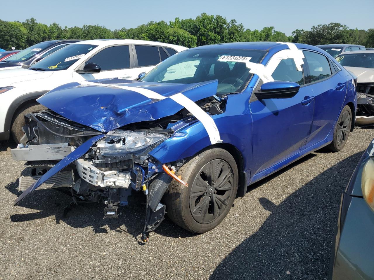 Lot #3199904442 2019 HONDA CIVIC EX