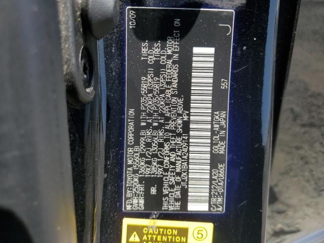 2010 LEXUS RX 350 - JTJZK1BA1A2409141