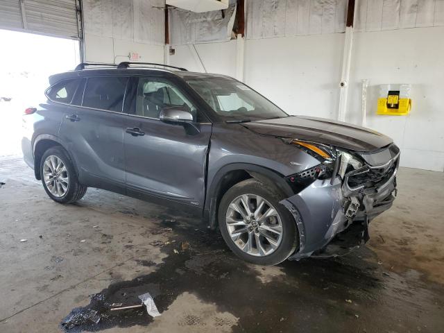 Vin: 5tdxbrch6ps129396, lot: 59620545, toyota highlander hybrid limited 20234