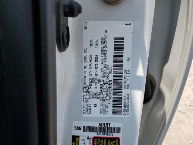 2016 TOYOTA TUNDRA CREWMAX LIMITED 5TFHW5F19GX493631