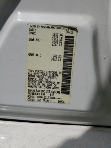 2016 NISSAN ALTIMA 2.5 - 1N4AL3AP1GC254808