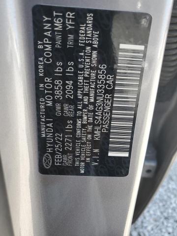 2022 HYUNDAI ELANTRA SE - KMHLS4AG3NU335856