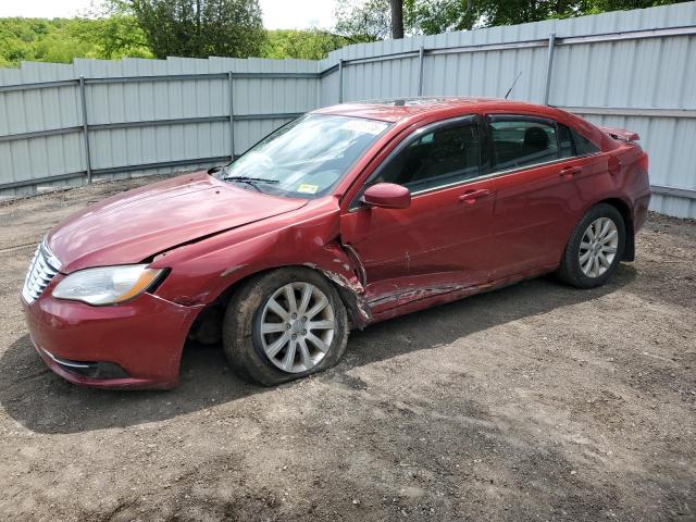 CHRYSLER 200 TOURIN 2011 red  flexible fuel 1C3BC1FG3BN502974 photo #1