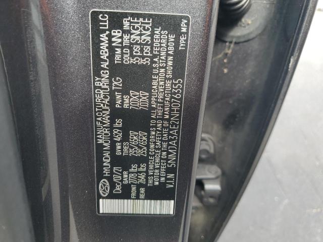 2022 HYUNDAI TUCSON SE 5NMJA3AE2NH076355