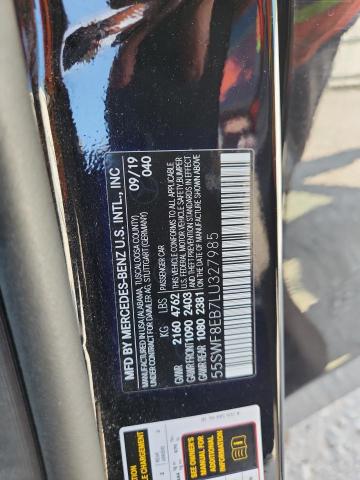 2020 MERCEDES-BENZ C 300 4MAT 55SWF8EB7LU327985