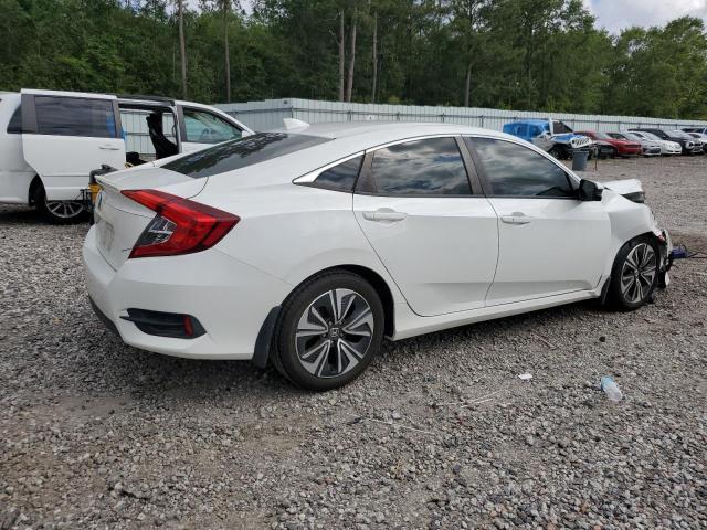 HONDA CIVIC EX 2018 white  gas JHMFC1F39JX016701 photo #4