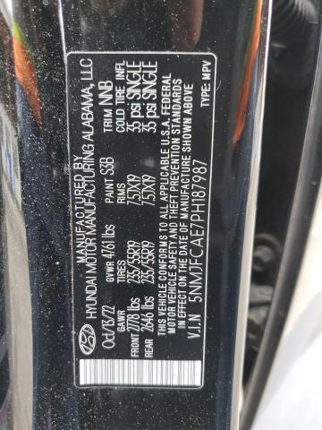 2023 HYUNDAI TUCSON SEL - 5NMJFCAE7PH187987