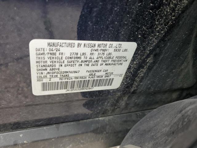 2024 NISSAN ARIYA PLAT JN1DF0CD2RM740947