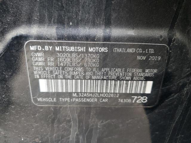 2020 MITSUBISHI MIRAGE LE ML32A5HJ2LH002812
