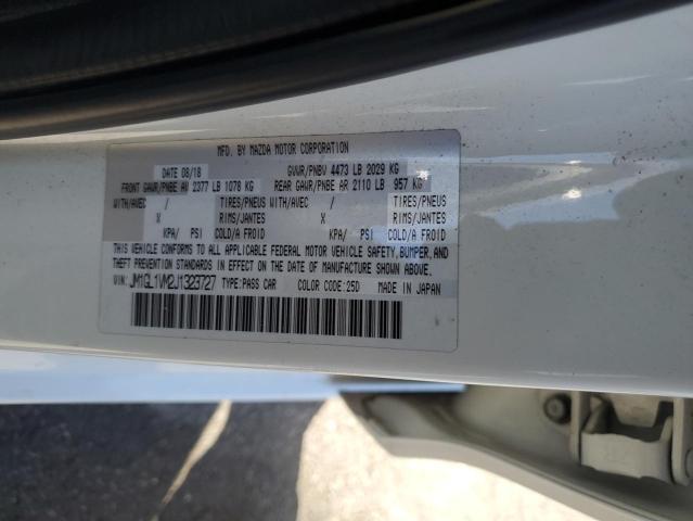 2018 MAZDA 6 TOURING JM1GL1VM2J1323727