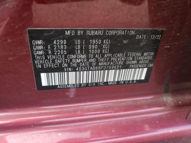 2023 SUBARU IMPREZA 4S3GTAB66P3709621
