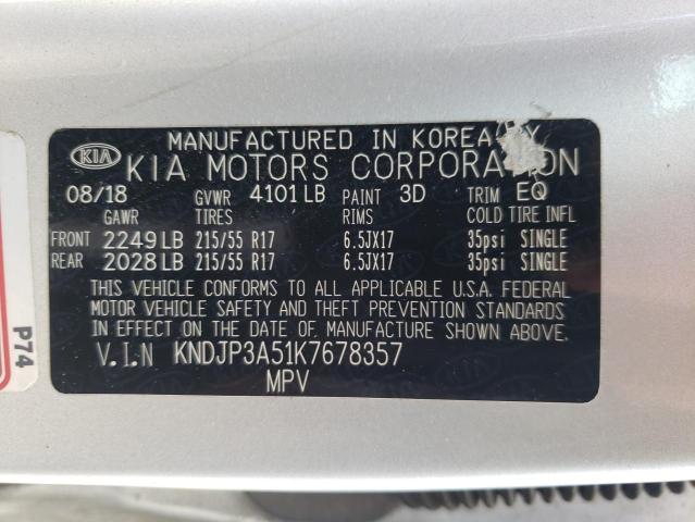2019 KIA SOUL + - KNDJP3A51K7678357