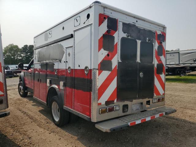 FORD F550 SUPER 2017 red chassis diesel 1FD0X5HT8HEC91218 photo #3