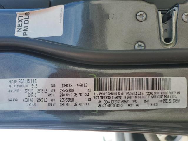2019 JEEP COMPASS LI 3C4NJCCB3KT793561