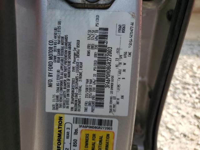 2016 FORD FUSION SE - 3FA6P0HD8GR272003
