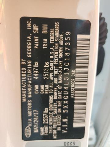 2018 KIA OPTIMA EX - 5XXGU4L31JG187359