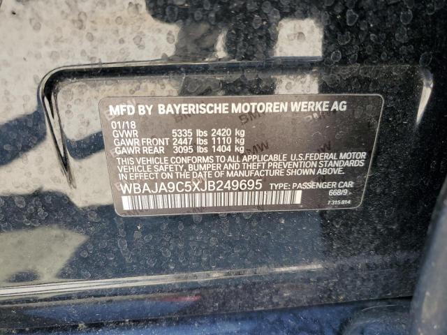 2018 BMW 530E WBAJA9C5XJB249695