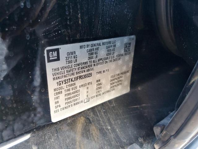 2015 CADILLAC ESCALADE E 1GYS3TKJ9FR536029