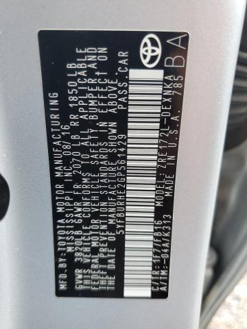 2016 TOYOTA COROLLA L - 5YFBURHE2GP561429