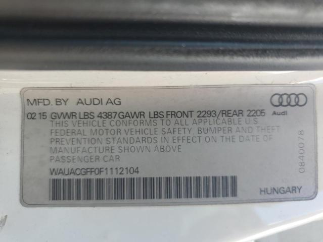 2015 AUDI A3 PREMIUM WAUACGFF0F1112104