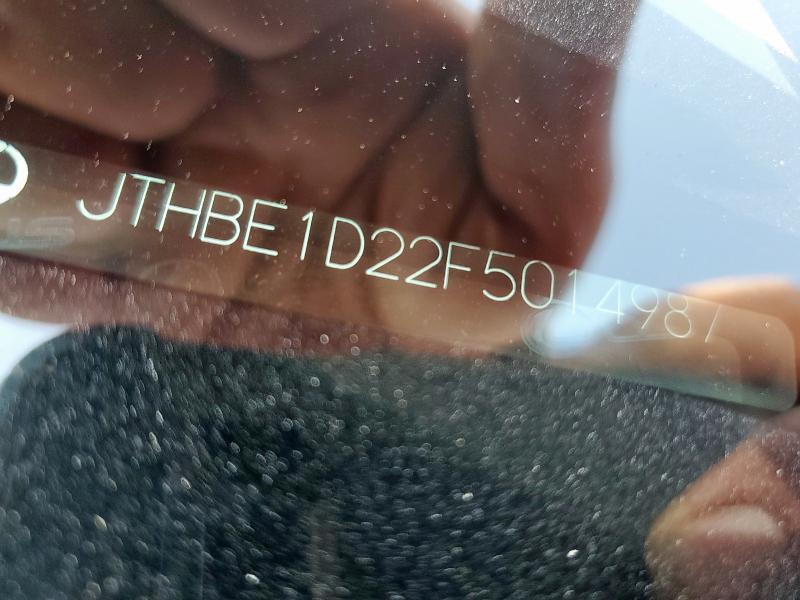 2015 LEXUS IS 350 JTHBE1D22F5014987