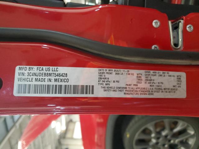 2021 JEEP COMPASS 80 3C4NJDEB8MT546428