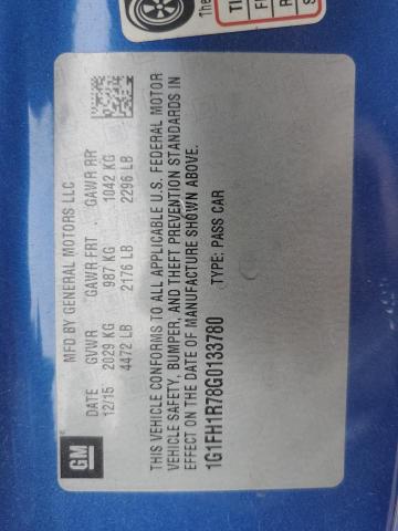 1g1fh1r78g0133780 - 2016 Chevrolet camaro ss - #62153175
