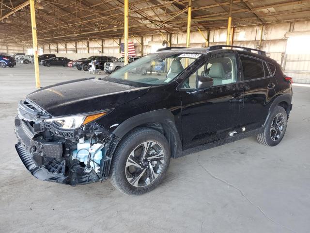 SUBARU CROSSTREK 2024 black  gas JF2GUADCXR8393146 photo #1