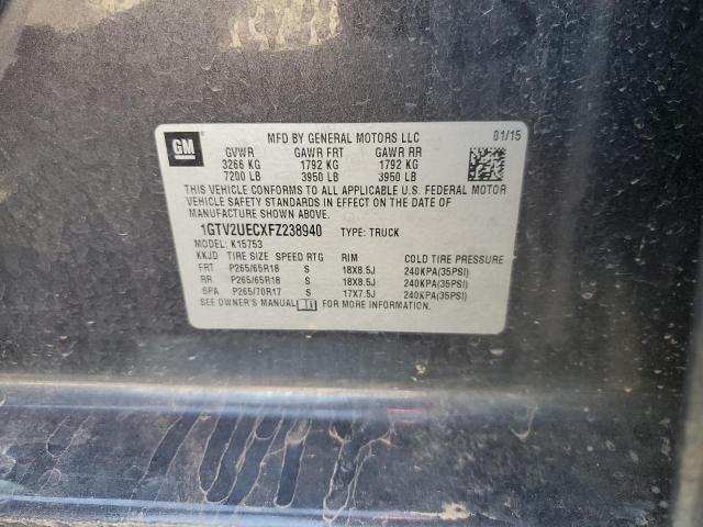2015 GMC SIERRA K15 1GTV2UECXFZ238940