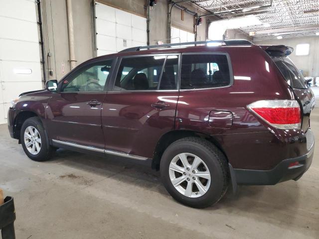 Vin: 5tdbk3eh5cs152294, lot: 59520655, toyota highlander base 20122