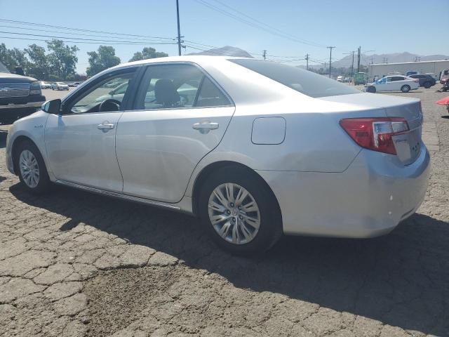 TOYOTA CAMRY HYBR 2013 silver sedan 4d hybrid engine 4T1BD1FK1DU088689 photo #3