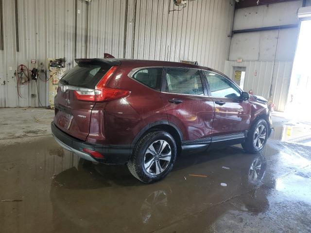 HONDA CR-V LX 2018 burgundy  gas 2HKRW6H37JH215032 photo #4