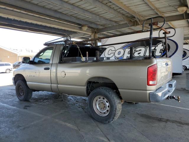 DODGE RAM 2500 S 2005 gold pickup gas 3D7KS26D15G806379 photo #3