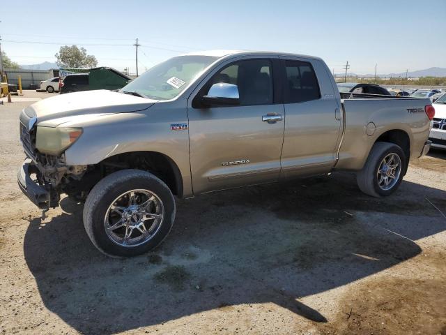 TOYOTA TUNDRA DOU 2008 gold  gas 5TFBV58198X039757 photo #1