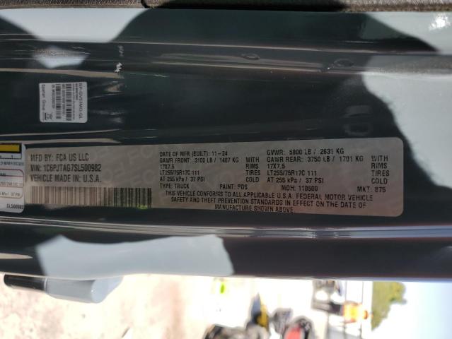 2025 JEEP GLADIATOR 1C6PJTAG7SL500982