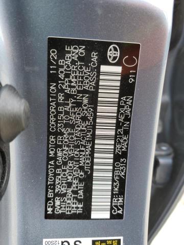 2021 TOYOTA COROLLA LE - JTDEPMAE1MJ154591